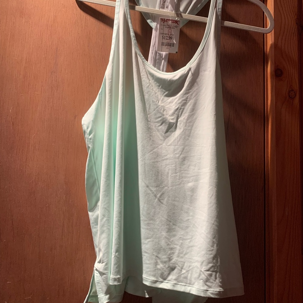 Brand new with tags sea foam Under Armor workout tank